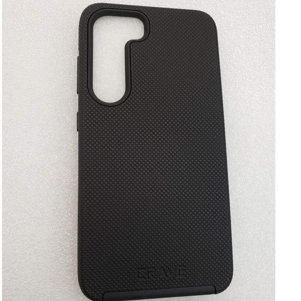 Crave Dual Guard for Samsung Galaxy S23 Regular Case, Shockproof. Black